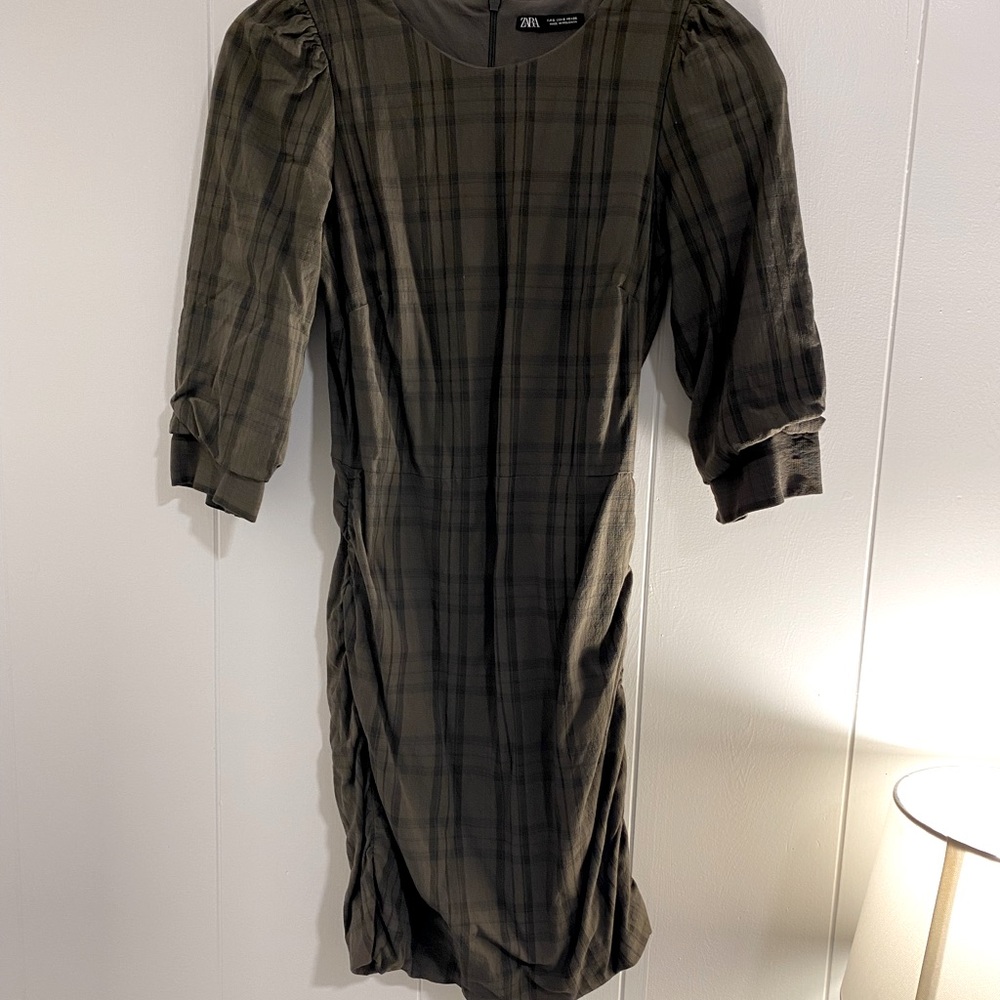 Zara ruched dress